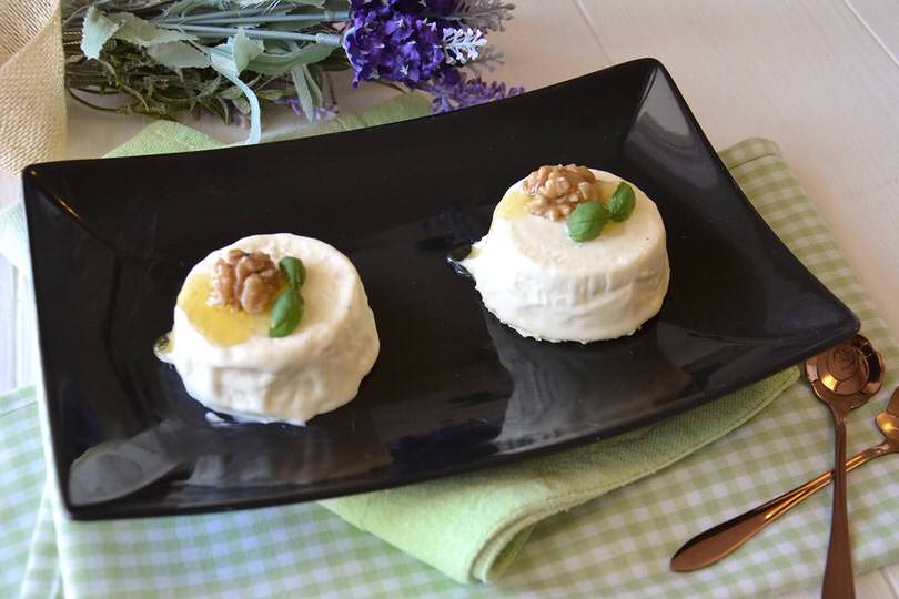 Panna cotta salata