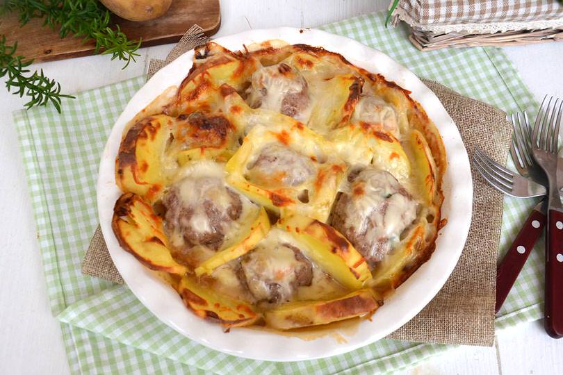 Torta di polpette