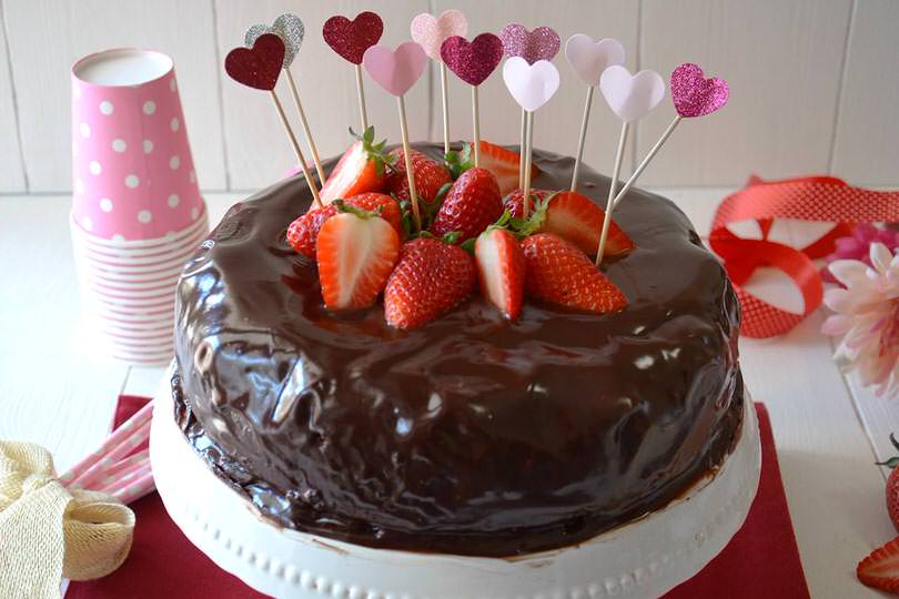 torta-fragole-cioccolato