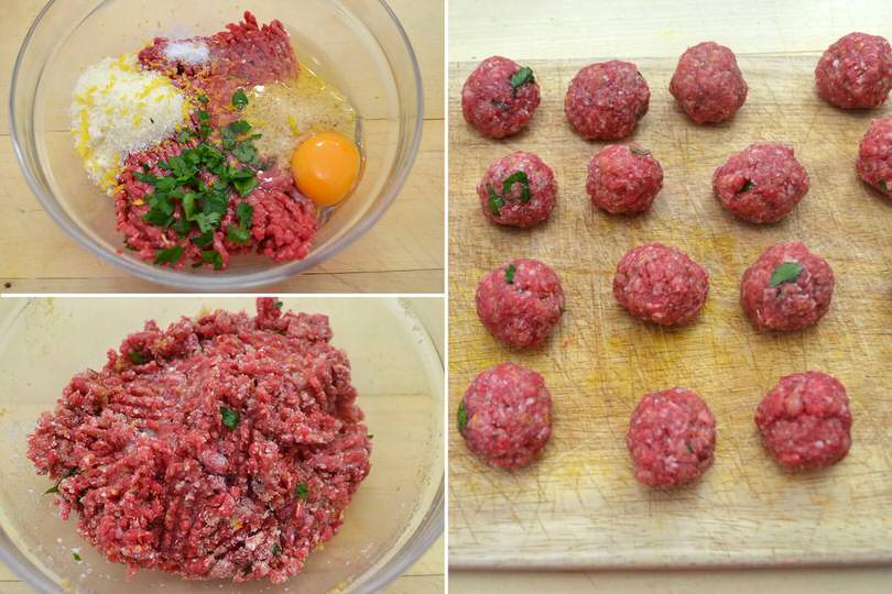 1 formare polpette