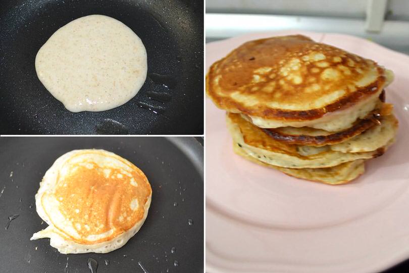 3 cuocere pancake
