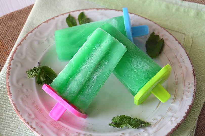 Ghiaccioli alla menta
