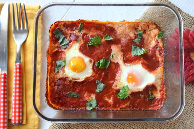 Uova al pomodoro