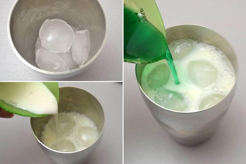 1 aggiungere menta