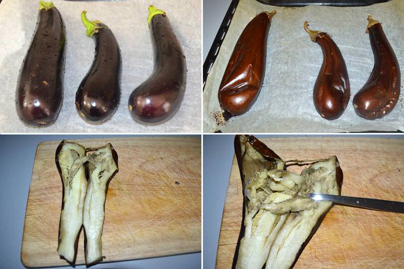 1 cuocere melanzane