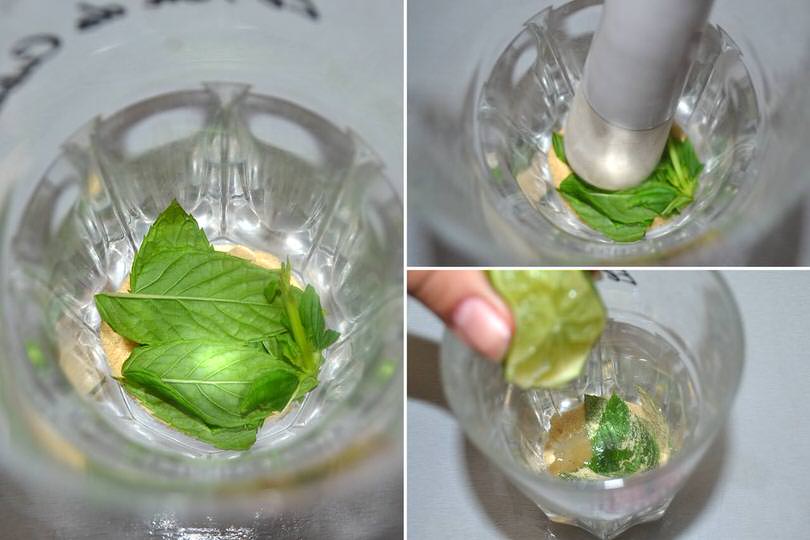 1 menta e zucchero di canna