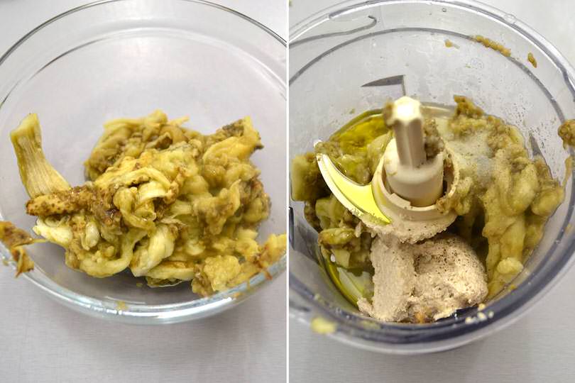 2 melanzane e tahina