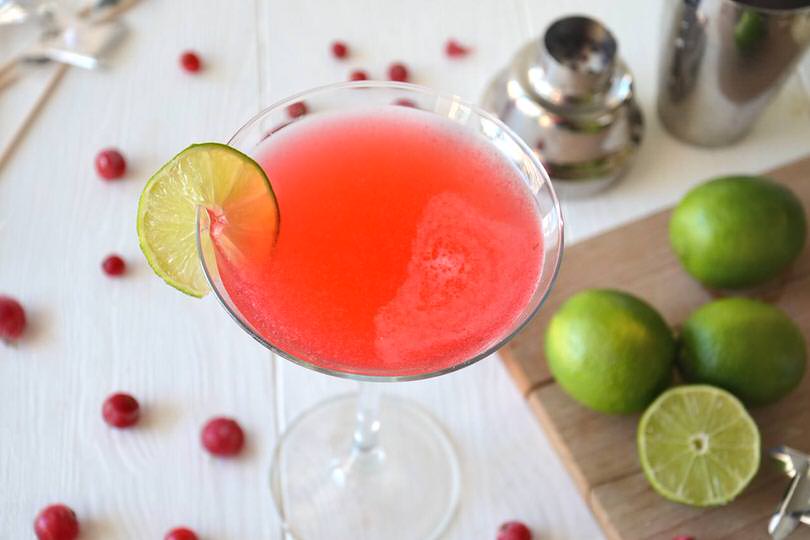 Cosmopolitan cocktail