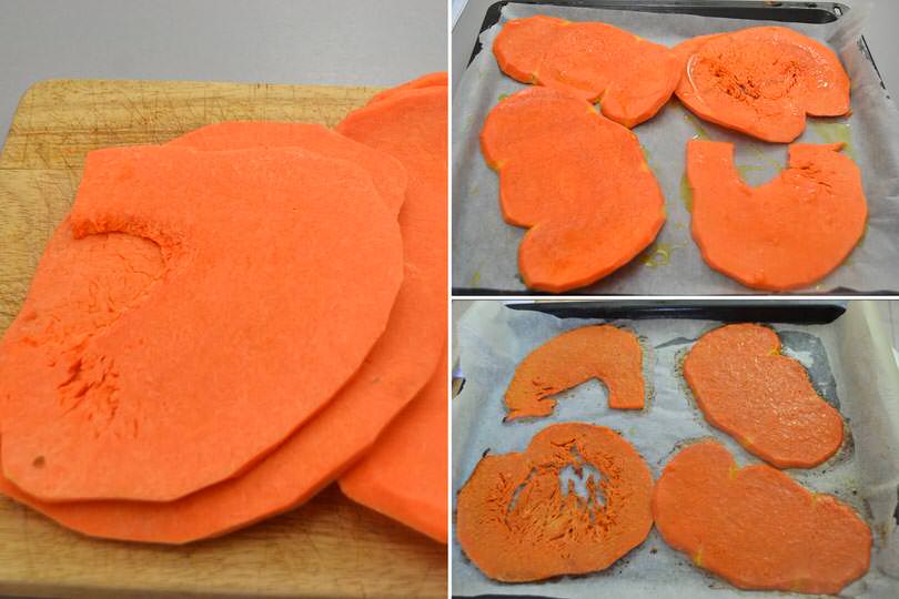 cuocere zucca al forno