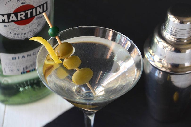 Martini cocktail