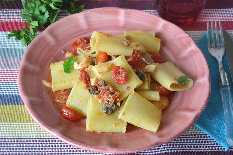 Pasta con baccalà