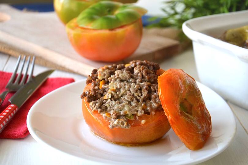 Pomodori ripieni di carne