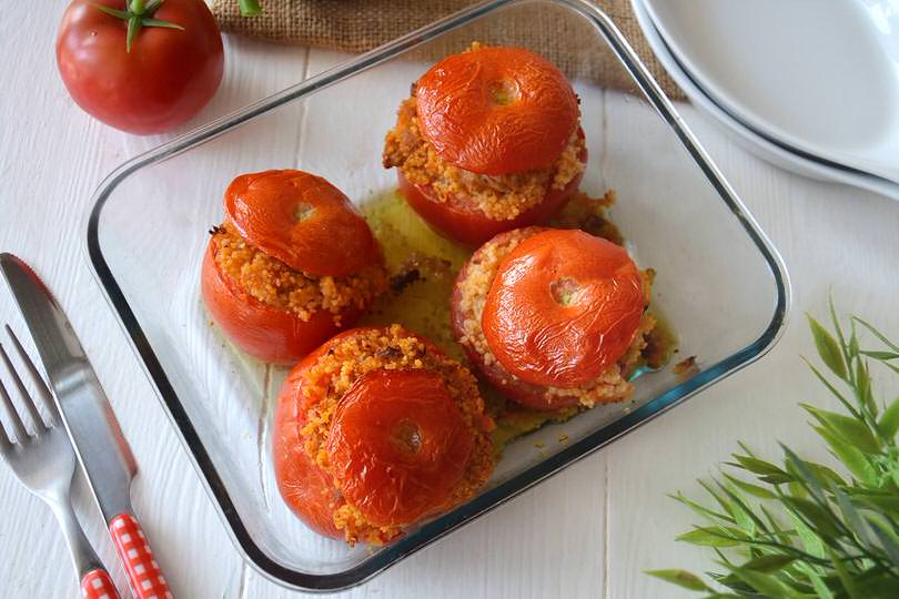 Pomodori ripieni di cous cous
