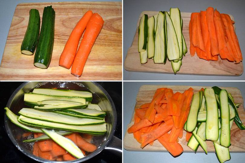 1 cuocere verdure