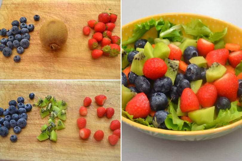 2 aggiungere frutta