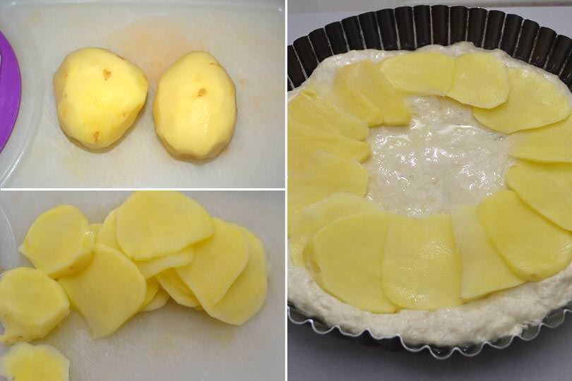 2 aggiungere patate