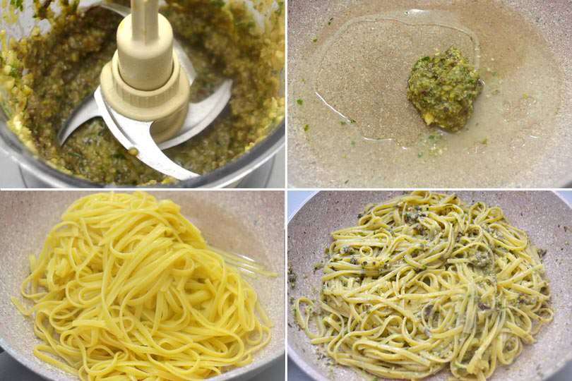 3 aggiungere pasta