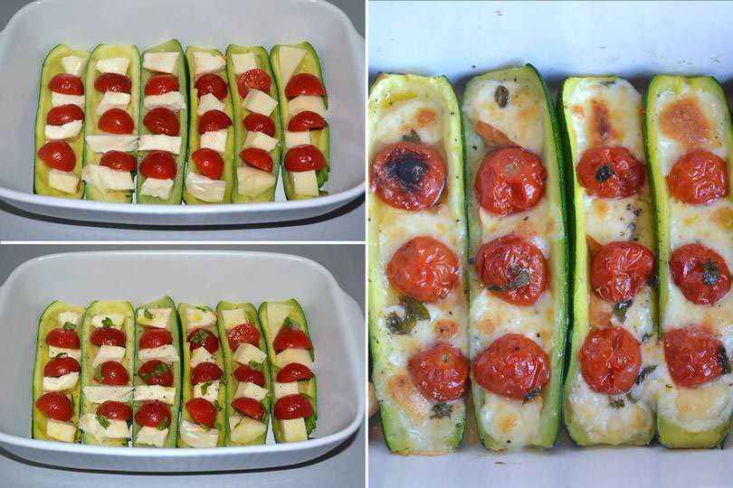 3 cuocere zucchine