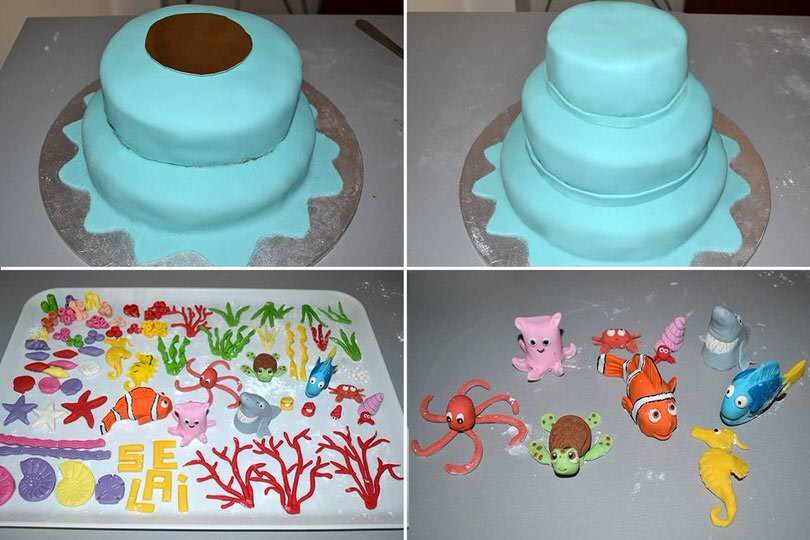 4 decorare torta