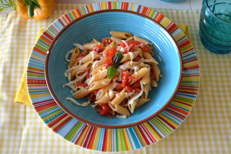 Pasta con i peperoni