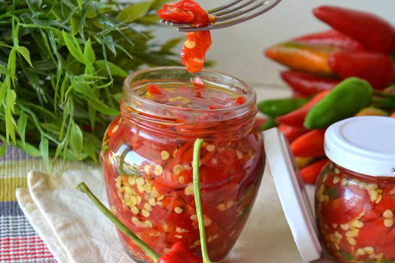 Peperoncini sott'olio