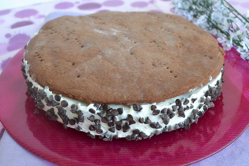 Torta gelato cookies