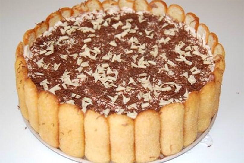 Torta gelato gianduia e mandorle