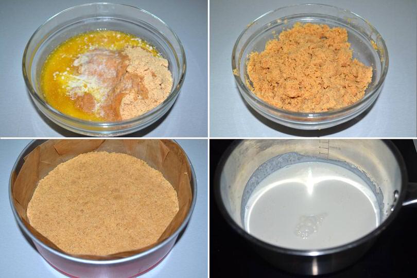 1 base di biscotti