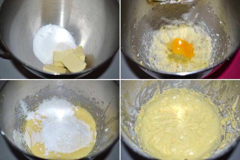 1 impastare ingredienti