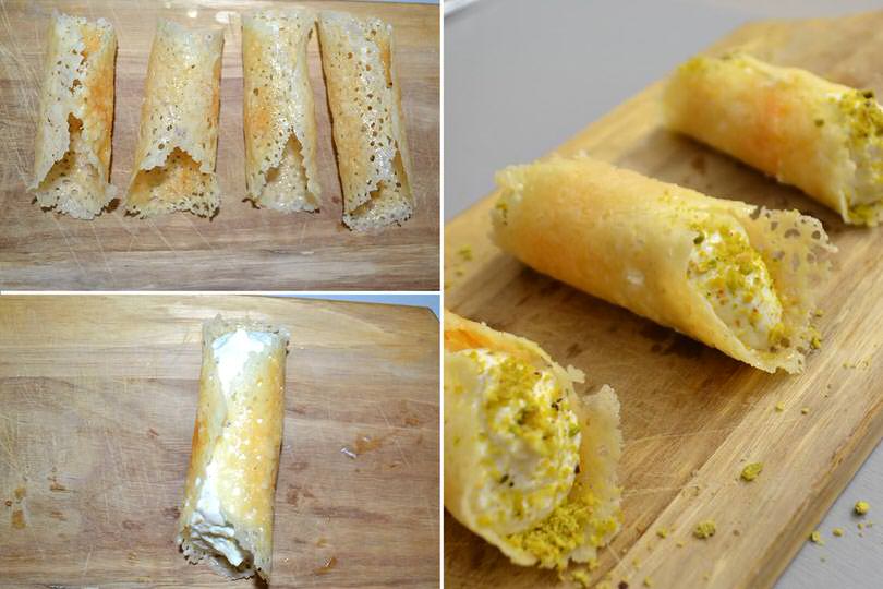 4 farcire cannoli