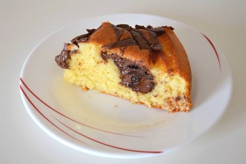 Torta cocco e nutella