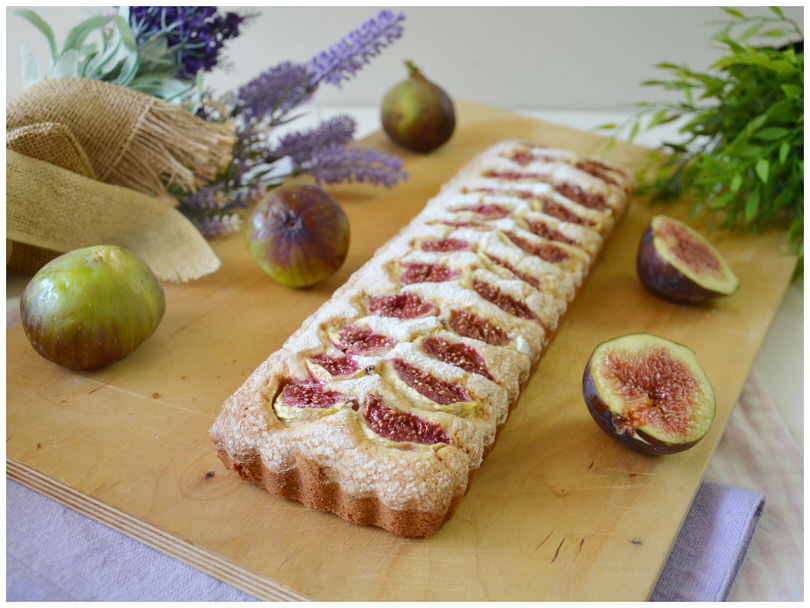 Crostata morbida ai fichi