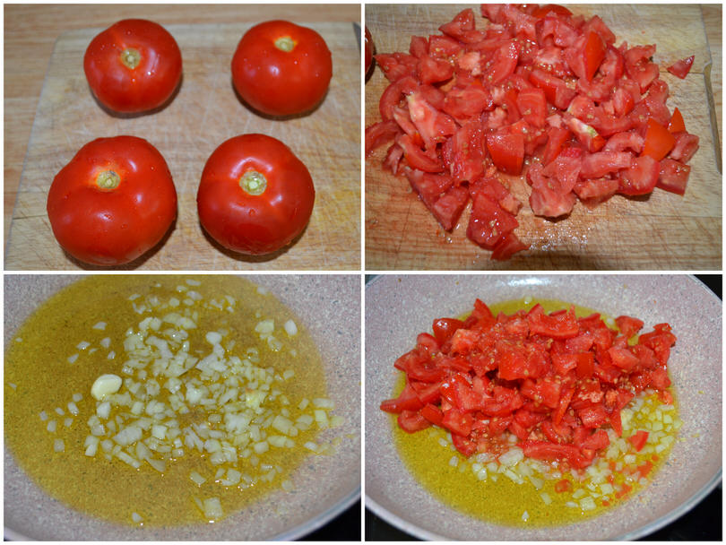pomodori e cipolle