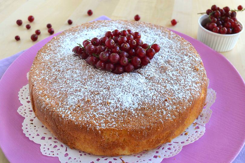 Torta al latte caldo