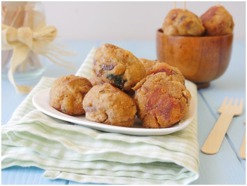 Polpette di funghi porcini
