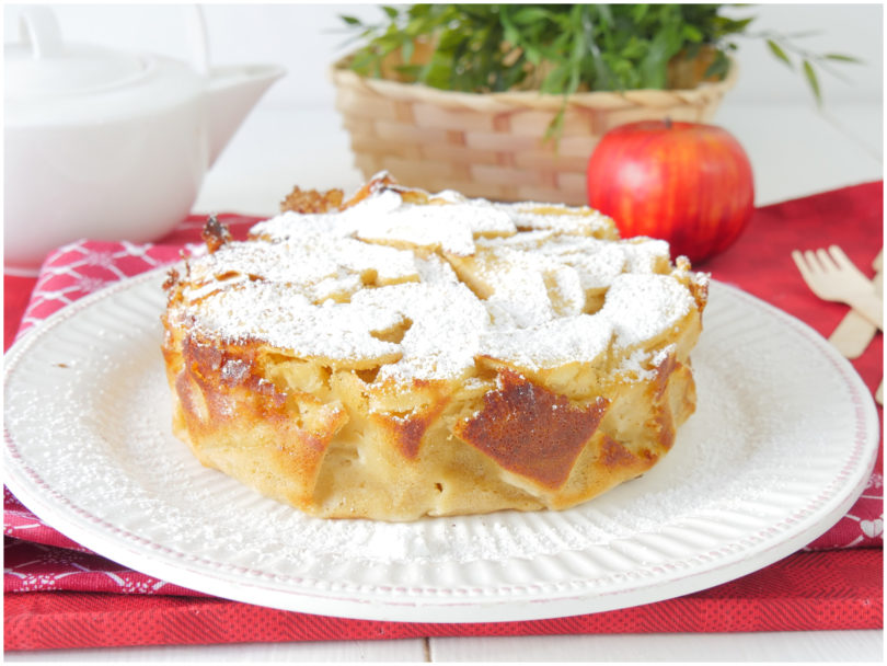 Torta di mele invisibile