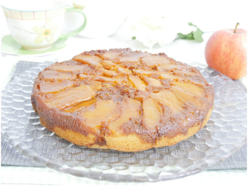 Torta di mele rovesciata