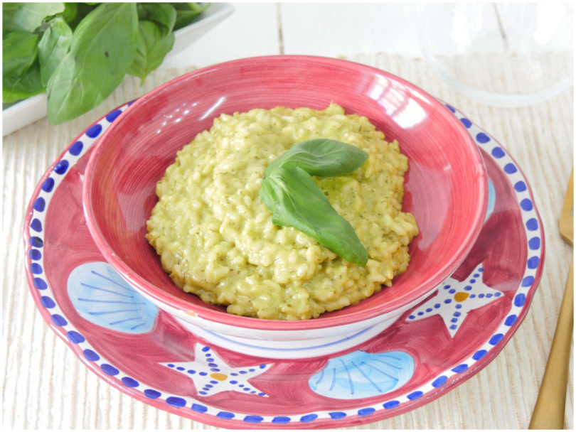 Risotto al pesto