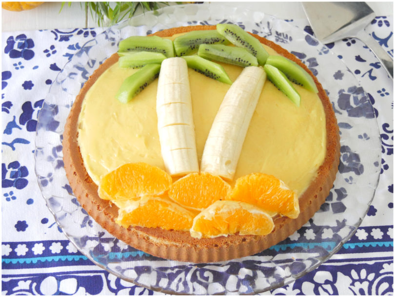 Dolci con la frutta tropicale