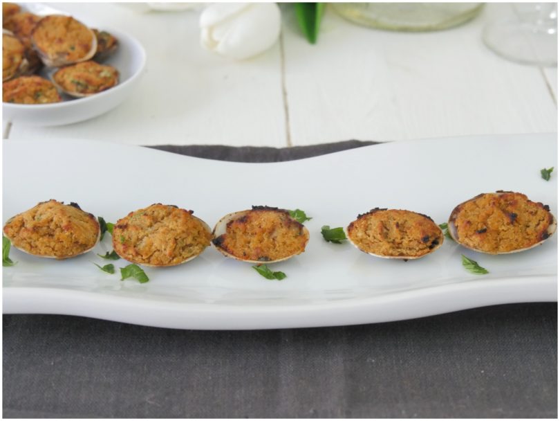 Vongole gratinate
