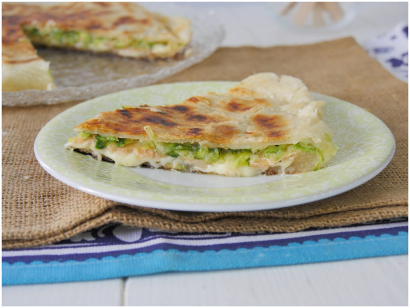 Torta salata in padella