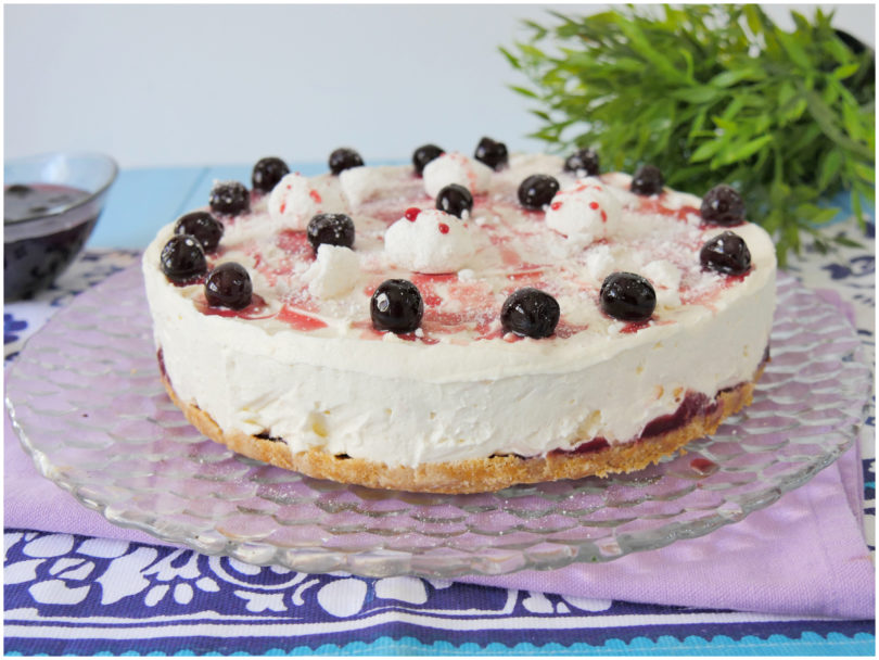 Torta gelato amarena