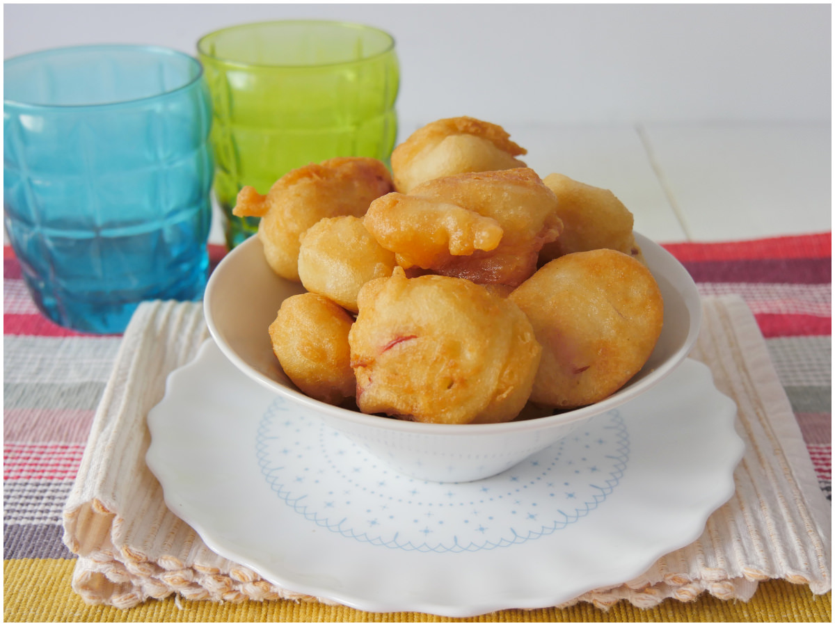 Frittelle ai wurstel