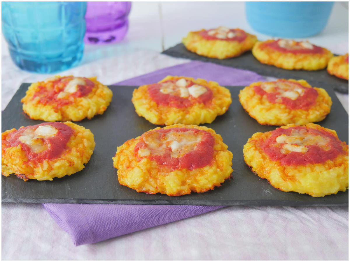 Pizzette di riso
