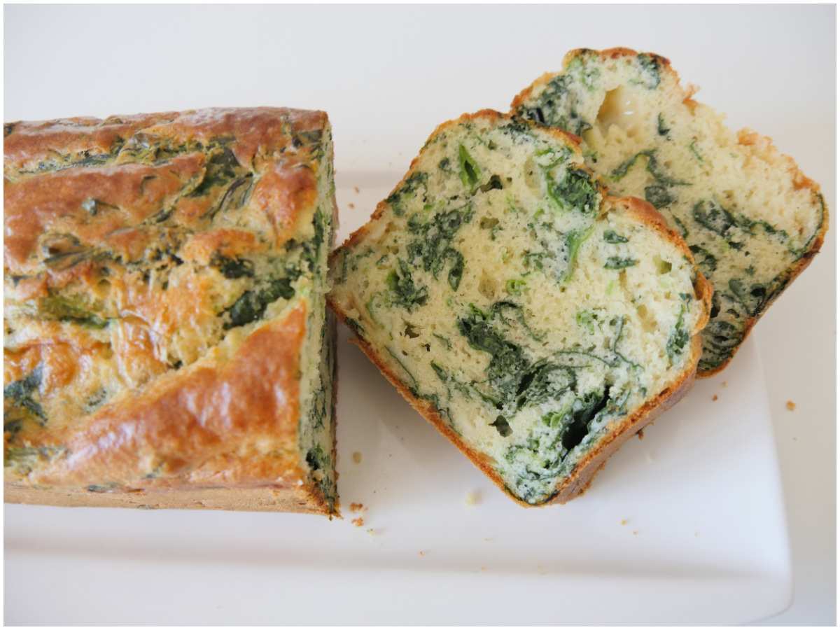 Plumcake agli spinaci