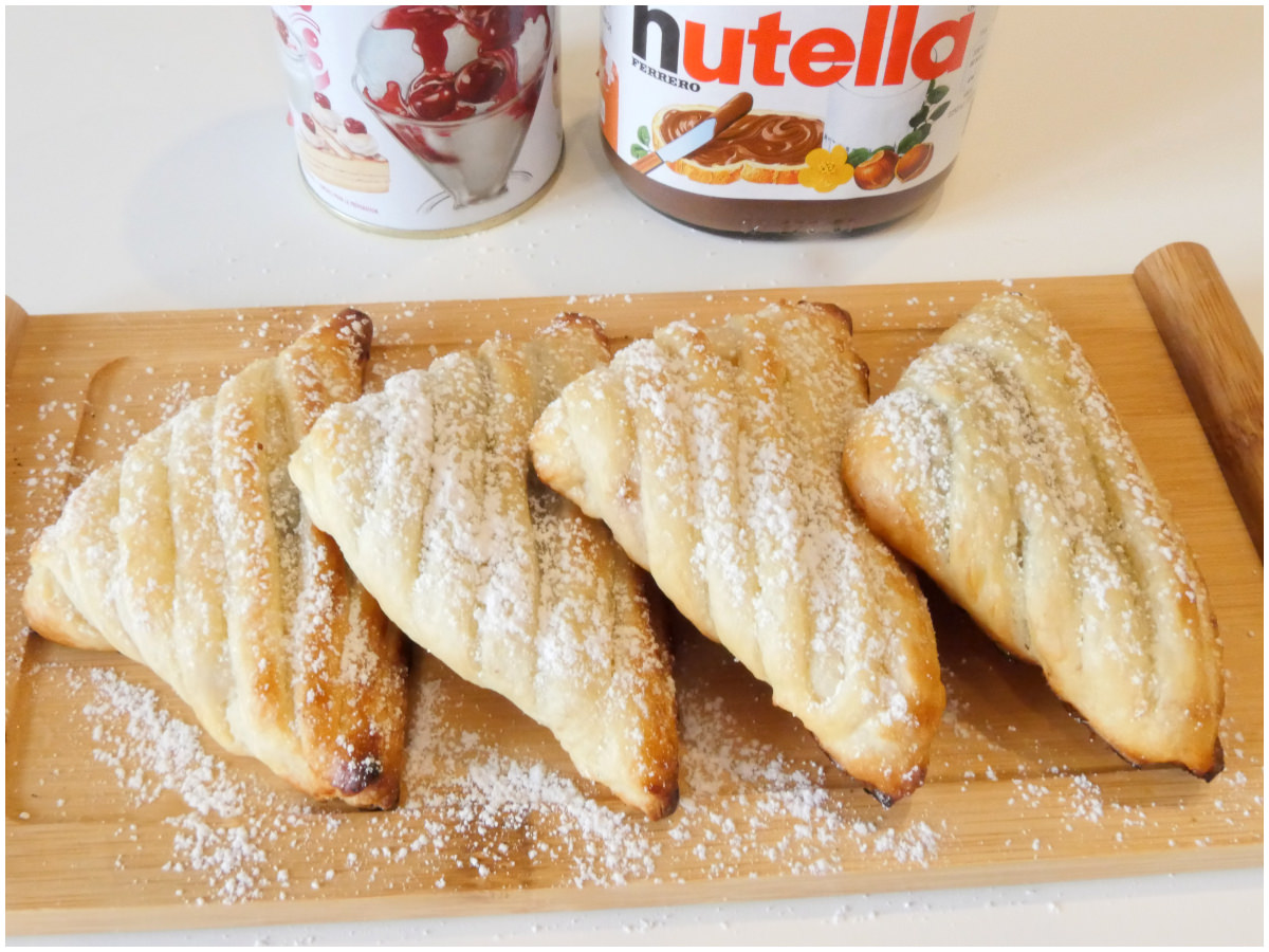Fagottini di sfoglia al latte