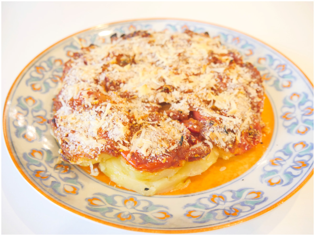 Patate a sfincione