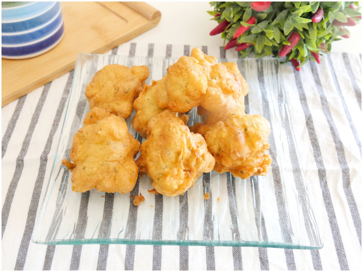 Frittelle di gamberi