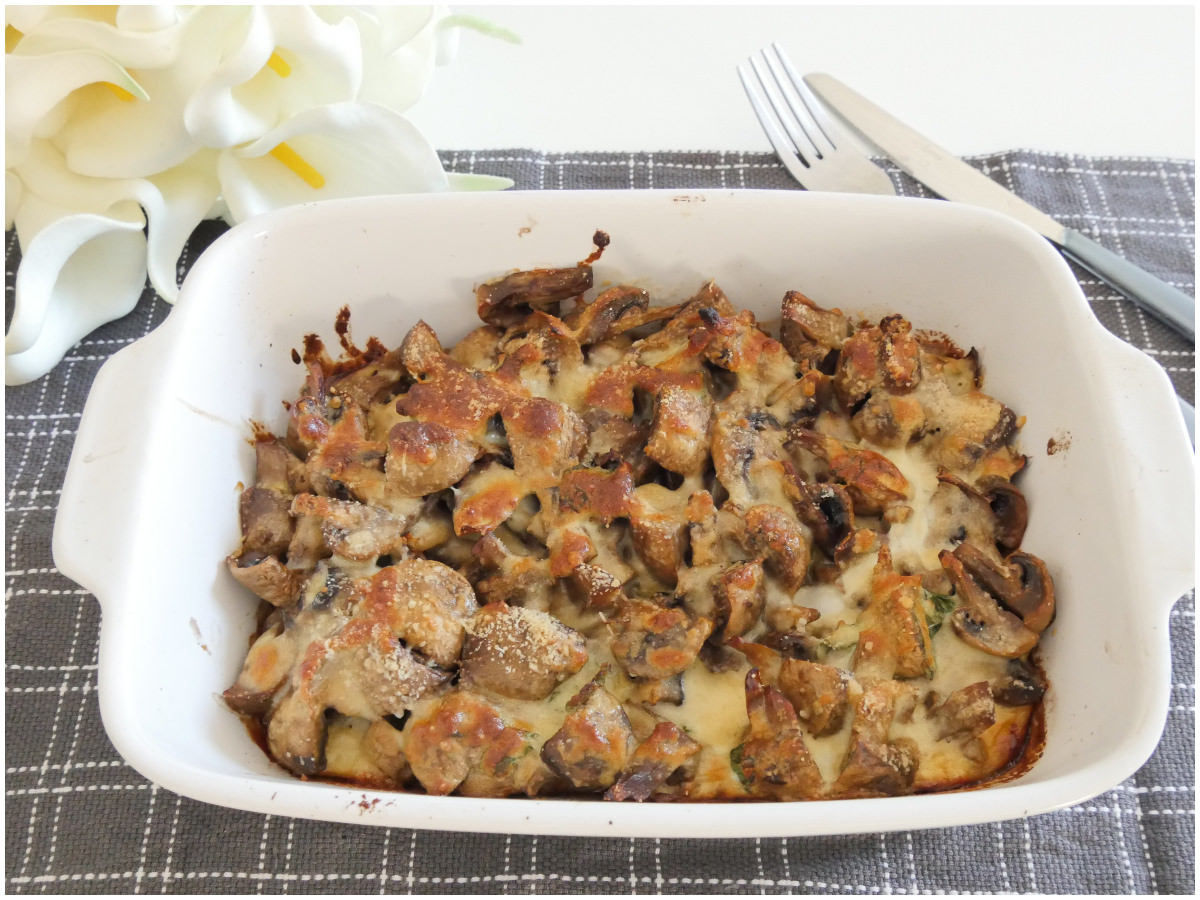 Funghi al parmigiano