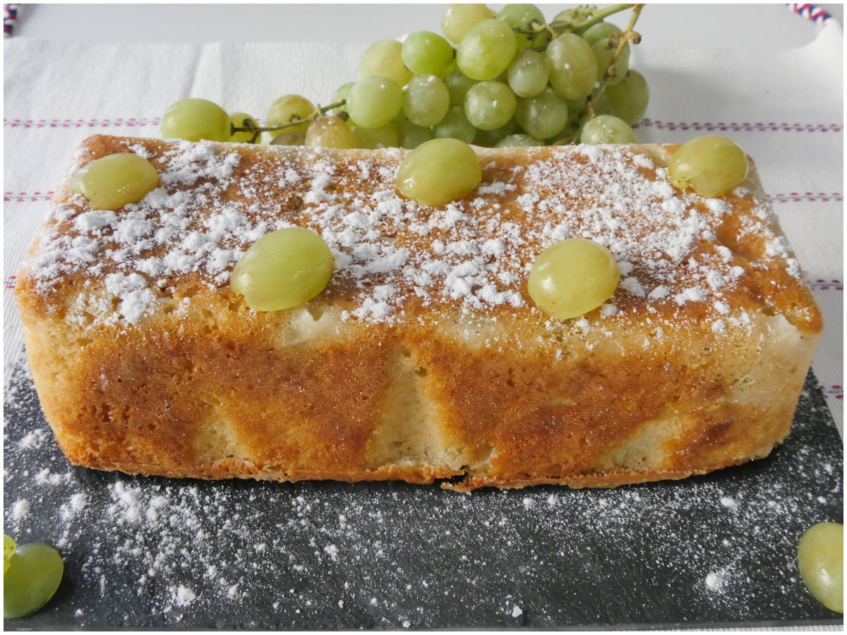 Plumcake all'uva